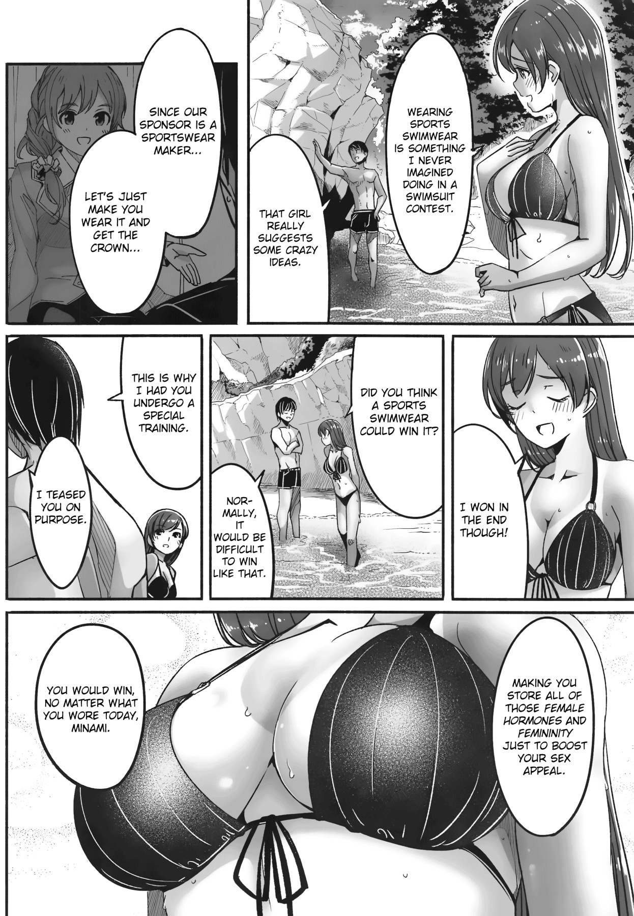 Hentai Manga Comic-Temptation Beneath The Swimsuit-Read-27